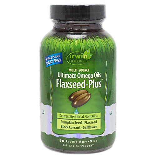 Irwin Naturals Whole-Plant Oils with Omega 3, 6 and 9, 90 Count