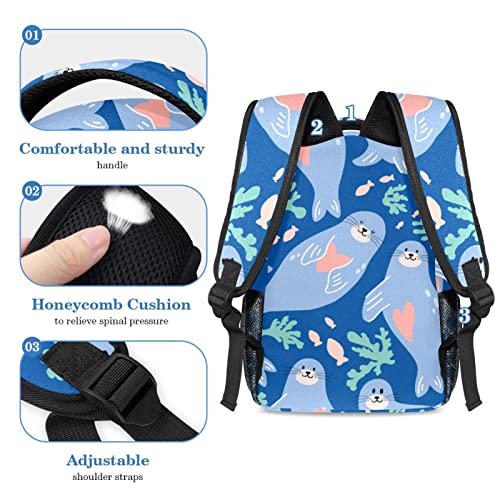 Sac à dos avec trousse à crayons multicolore pour école et voyage des étudiants