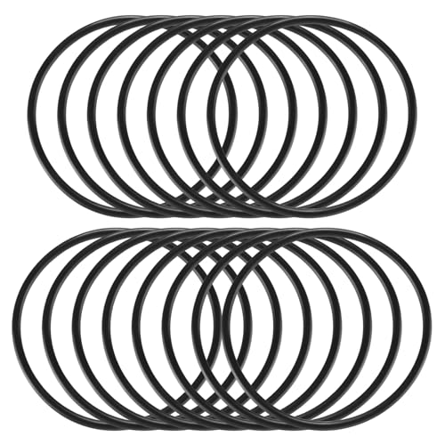 uxcell 15 Pcs Universal Sewing Machine Motor Stretch Belt 330mm/13"