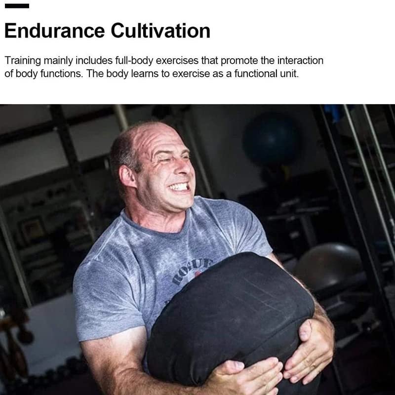 Generico Sandbag,Sacchi di Sabbia Sacchi di Sabbia cilindrici da 100-300 libbre, Resistenti, for Palestra, Fitness, Allenamento Cross Training, Sacchi con Pesi