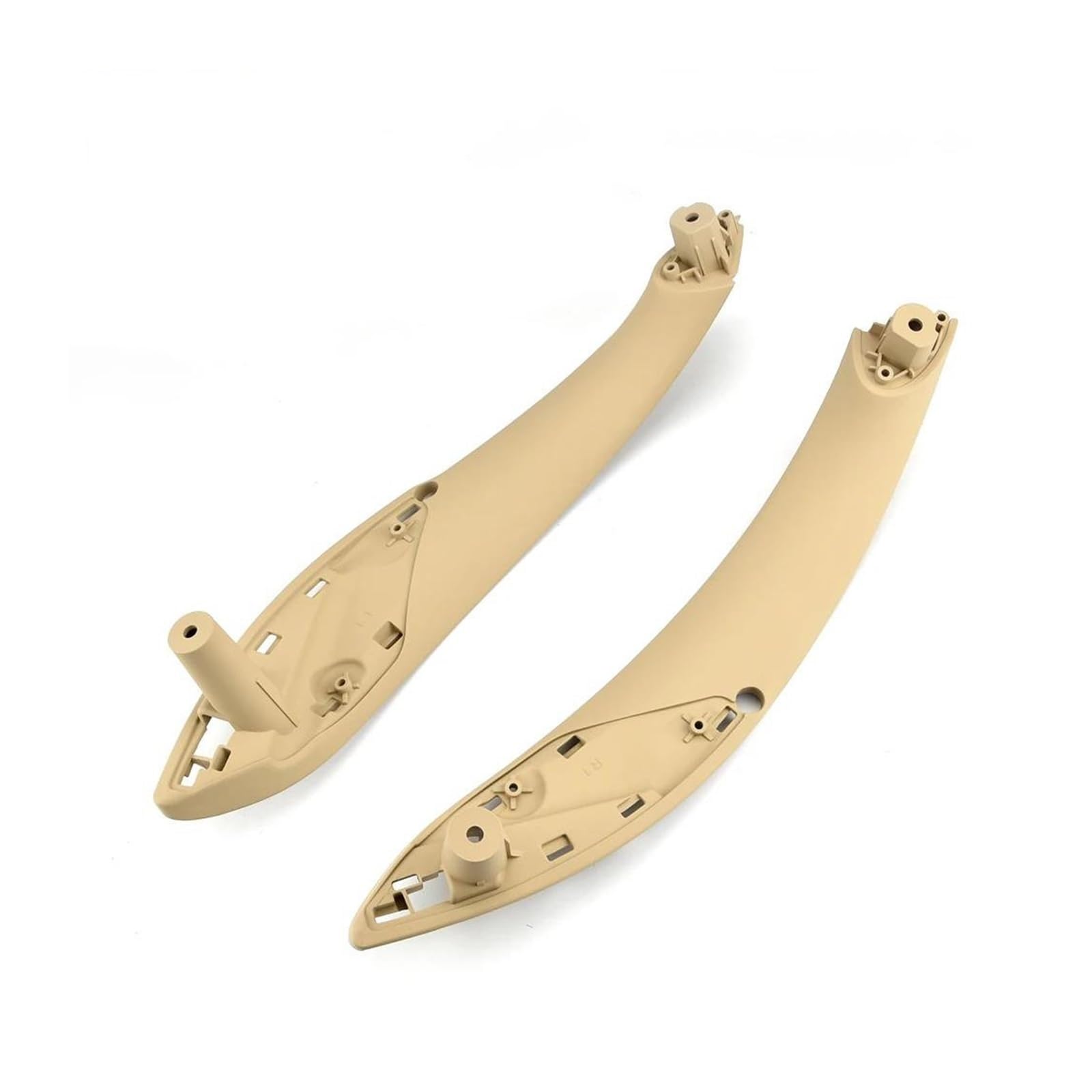 Zhannuobhd Beige-2Pcs-Front Car Door Pull Handle For Bmw For F30 For F80 For F31 For F32 For F34 For F35 Interior Door Handles Car Inner Handle Trim Pull Grab(Beige-2Pcs-Front)