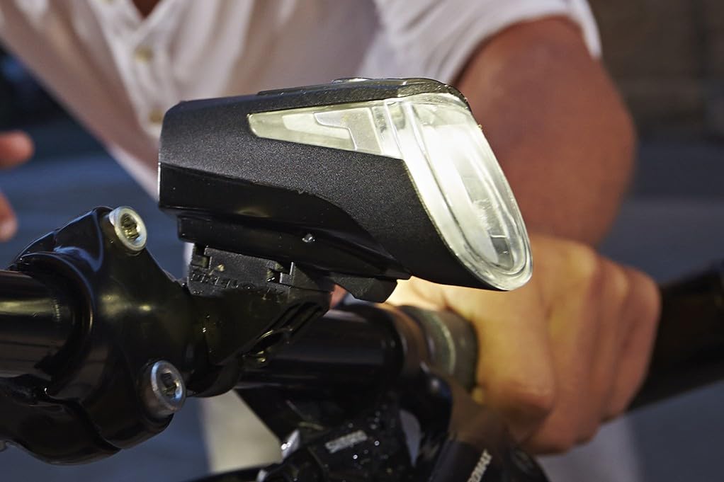 TRELOCK Fahrradlicht Set LS 460 I-GO Power + LS 720 Reego – 40 Lux – USB Aufladbar – 50 m Sichtweite – StVZO zugelassen
