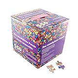 immagine prodotto Monsterzeug Puzzle impossibile a due lati, stampato su entrambi i lati per veri professionisti, 550 pezzi