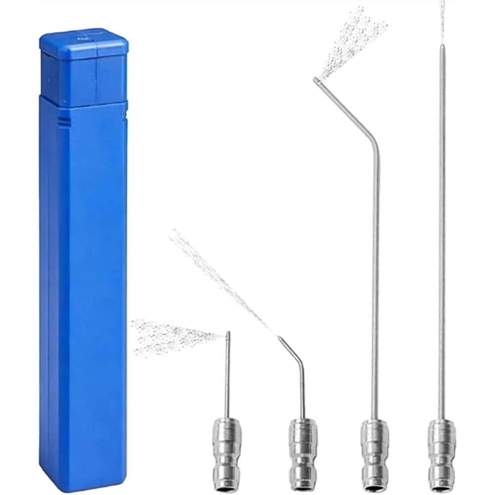 Aundhegrtt 4 Pack High Pressure Washer Nozzle Kit 1/4" Quick Connect Stainless Steel Jet Nozzles Jet Nozzle Kit