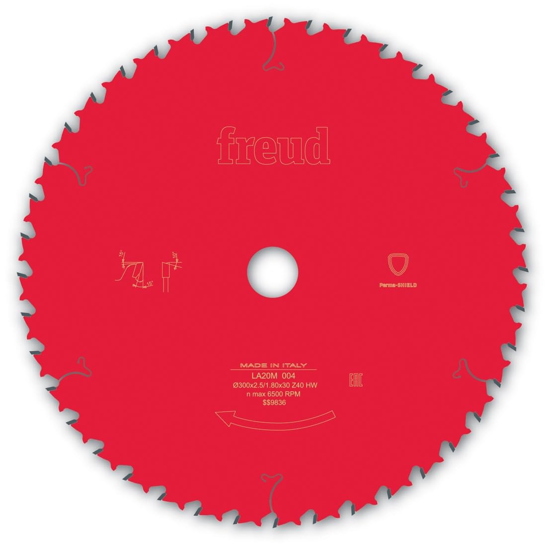 Freud (BOSCH Group) F03FS00757 Circular Sawblade - Wood - 12" / 300mm, Number of Teeth 40 (B0D6GNX3FH) Amazon Price History, Amazon Price Tracker
