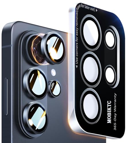 Image of [5 Pack, OG Camera Lens Protector for S26 Ultra 5G Tempered Glass Metal Camera Rings / /Anti-Scratch /Case Friendly [Black]