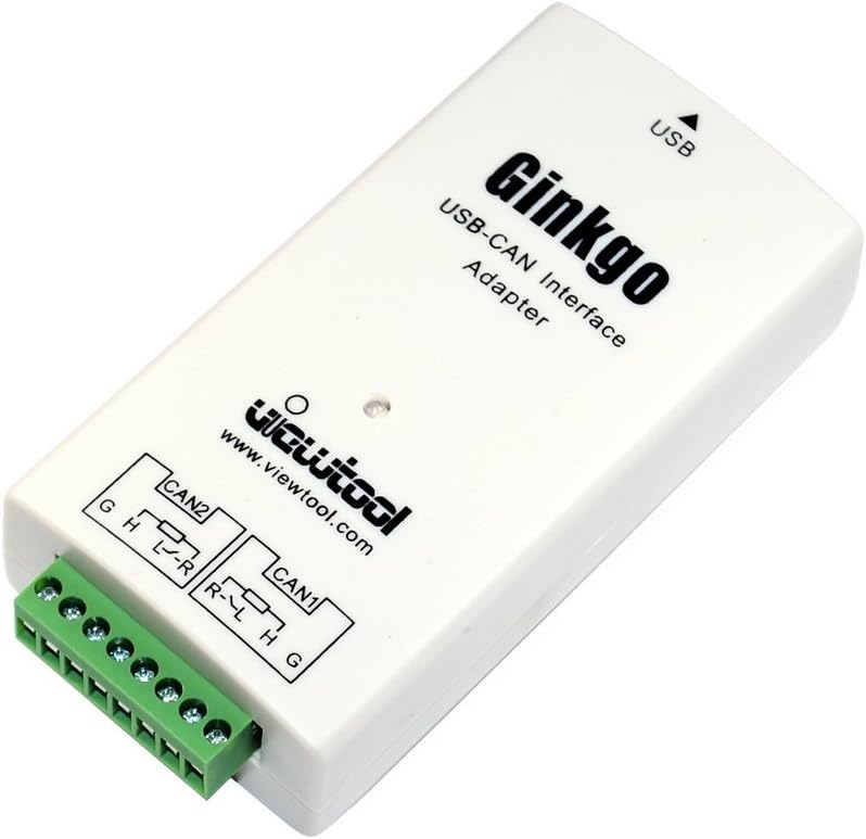 Ginkgo USB to CAN Interface Adapter Support Windows/Linux/MAC/Android/Raspberry Pi USB-CAN Analyzer 2500VRMS Isolation Open Source Available