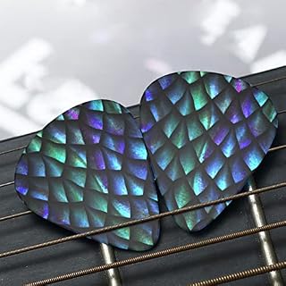Ensemble de 12 médiators de guitare à motif magique pour guitare acoustique, guitare électrique, contrebasse, ukulélé - Les Beatles, Paul McCartney, John Lennon, RIngo Starr, George Harrison Ensemble de 12 médiators de guitare à motif magique pour guitare acoustique, guitare électrique, contrebasse, ukulélé – Image 7
