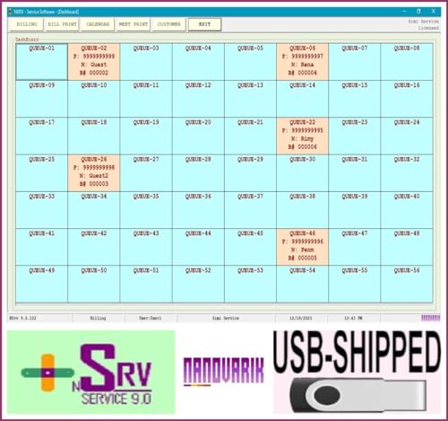 NSRV Auto Service Billing Software (Repair Pos)