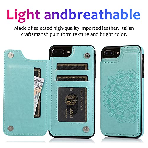 Coque iPhone 6S Plus Asuwish vert militaire housse de protection antichoc compatible Apple