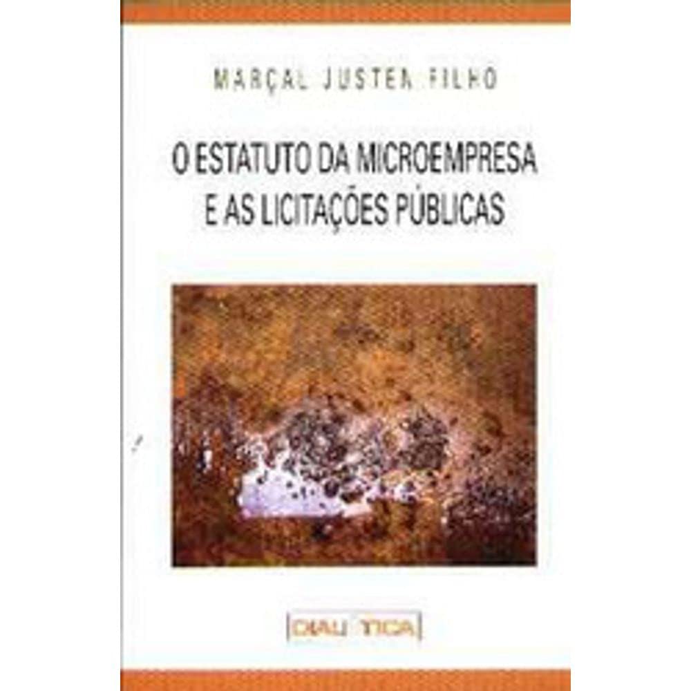 Capa de O Estatuto da Microempresa