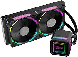 Water Cooler Kalkan Delta 240mm - Wireless ARGB - KLK00050