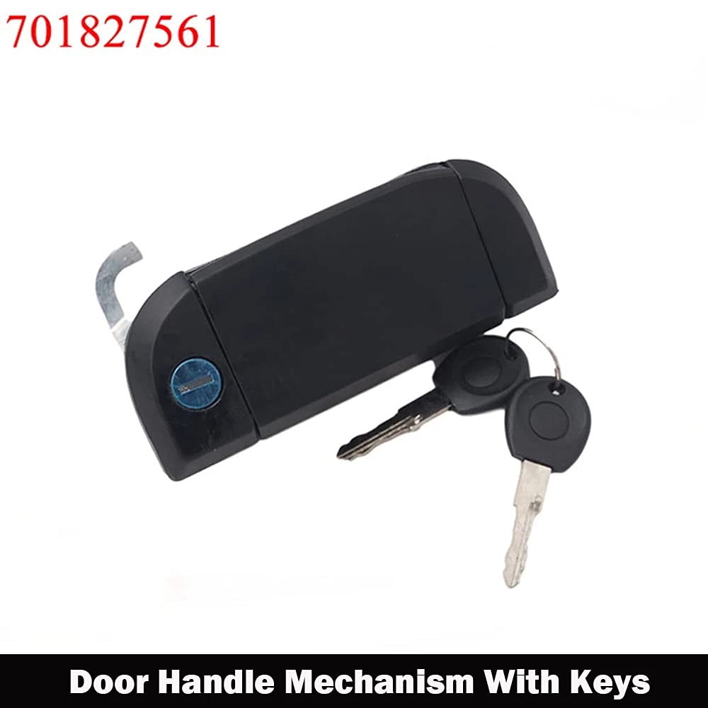 Poignée De Porte Extérieure Avant Droite Pour VW Transporter T4 (1990-2003) - Référence 701837206 Avec Clés Et Joint Inclus - 4
