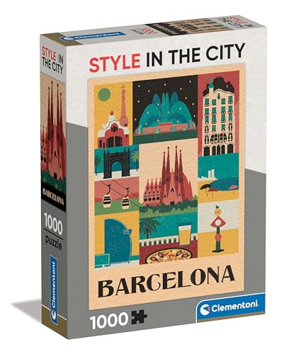 Compact 1000 pièces - Style in The City, Barcelone