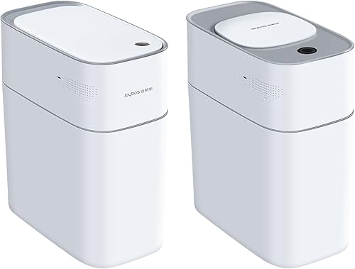 JOYBOS Paquete de 2 basureros para baño, color blanco disponible en Yaxa Venezuela
