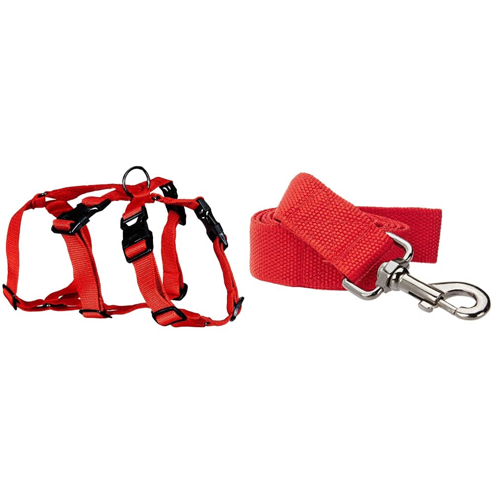 Pets Like Double H Harness and Leash, Red, Medium (B081Q6HC8M) Amazon Price History, Amazon Price Tracker