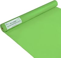 Vista 24 de Craft And Party, Rollo de plástico para cubierta de mesa color verde manzana, 40 pulgadas x 100 pies, rollo de plástico resistente para cubierta