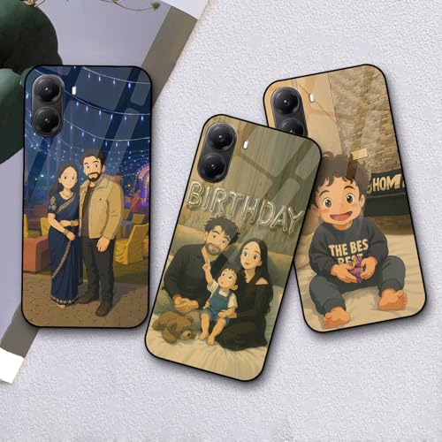Image of COLORflow Back Cover Compatible with Poco X7 Pro 5G | Ghibli Studio Style Customized | Shockproof TPU Bumper with Camera Protection Back Cover Compatible with Poco X7 Pro 5G