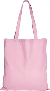 Bolsas de algodón, paquete de 10 unidades, 25 unidades, 100 unidades en 28 colores, con dos asas largas, 38 x 42 cm, bolsa de yute, sin imprimir