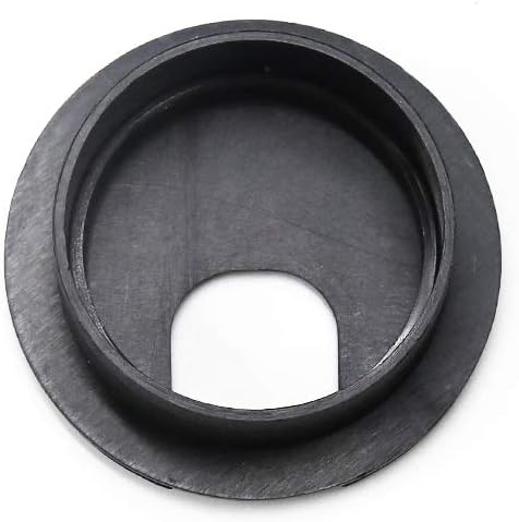 Crаzу Clеаrаnсе TUOREN 2'' BLACK Desk Grommet,Plastic Desk Cord Cable Hole Cover Grommet 20Pcs