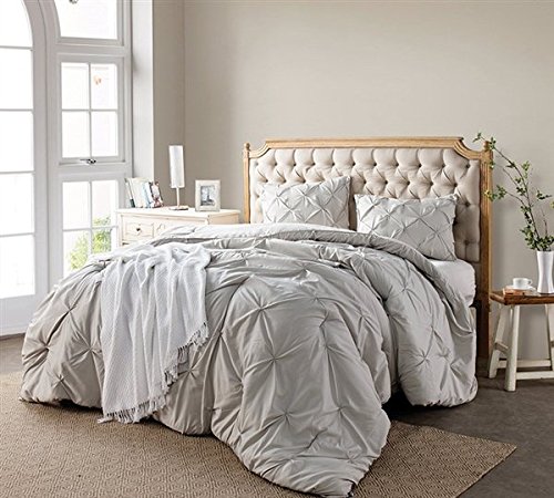 Byourbed Silver Birch Pin Tuck Twin XL 