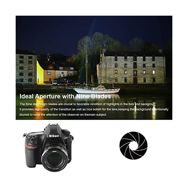 MEKE 85 mm F1.8 Autofokus Full Frame Große Blende Objektiv für Nikon F Mount DSLR Kameras Nikon D850 D750 D780 D610… – Bild 6