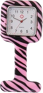 1Pc Relógios Femininos Relógios Quadrados Para Meninas Relógios Femininos Relógios De Bolso Relógios Femininos Relógios Femininos Mesa Enfermeira Clipe De Silicone Miss Relógio