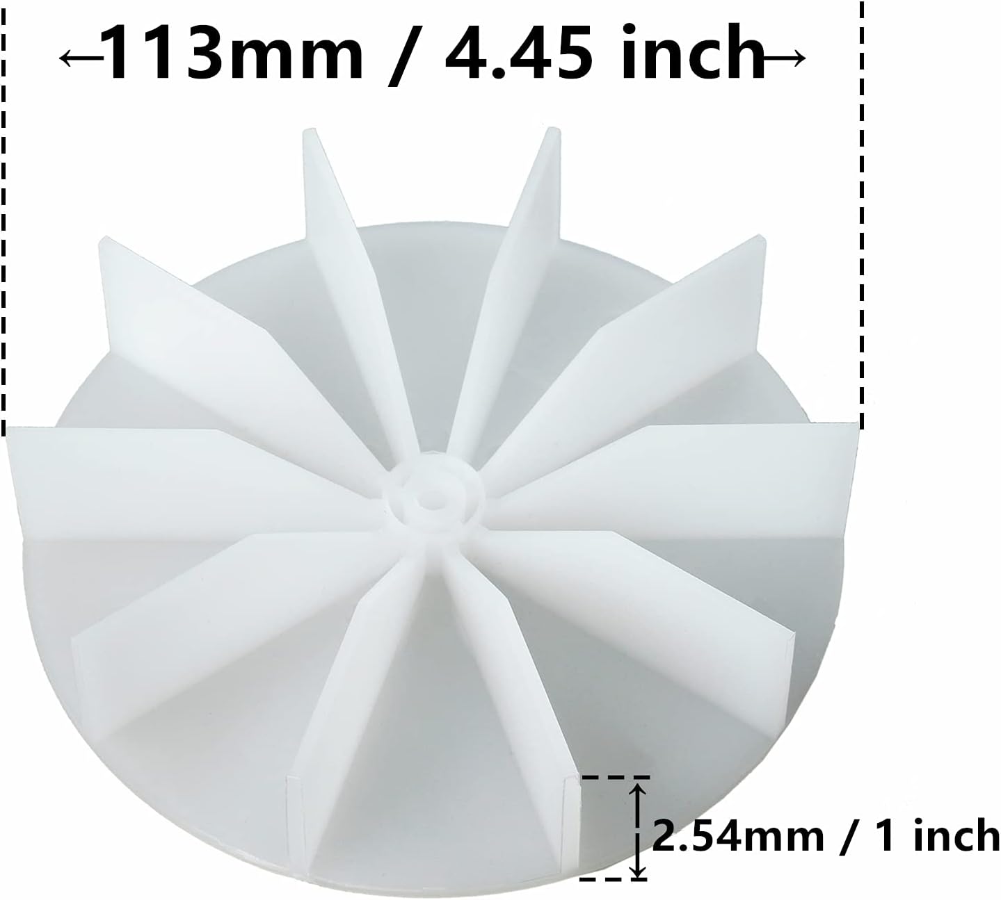 HUAREW Bathroom Vent Fan Motor 120V 60Hz 0.65A Compatible with 50 CMF,Uppco,Broan,Nutone,C01575 YJF6158 - - 