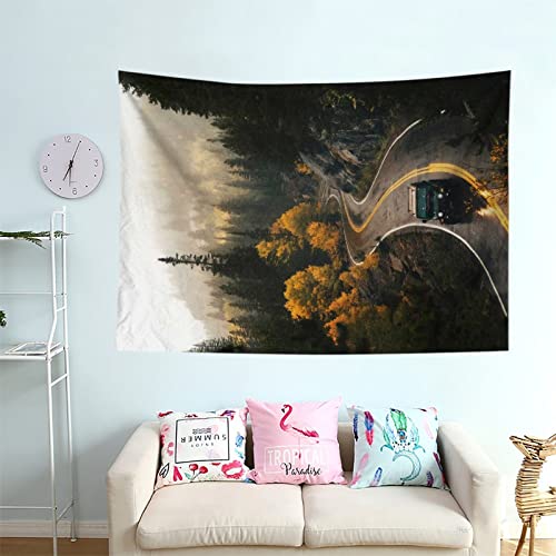Wangj Animal Tapestry Landscape Between Mountains And Forests Wall Tapestry Wall Hanging Decor Wall Art For Bedroom Living Room Dorm Picnic 70X90Inch(180X230Cm) #TOP3