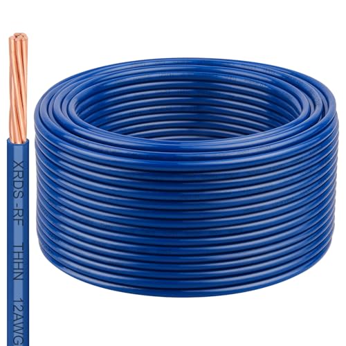 Image of 12 AWG THHN Stranded Bare Copper Wire 200FT Grounding Wire, Electrical Wire, 600V Rated Building Wire, Ideal for Panel Wiring, Grounding, Lighting Circuits, Control Systems