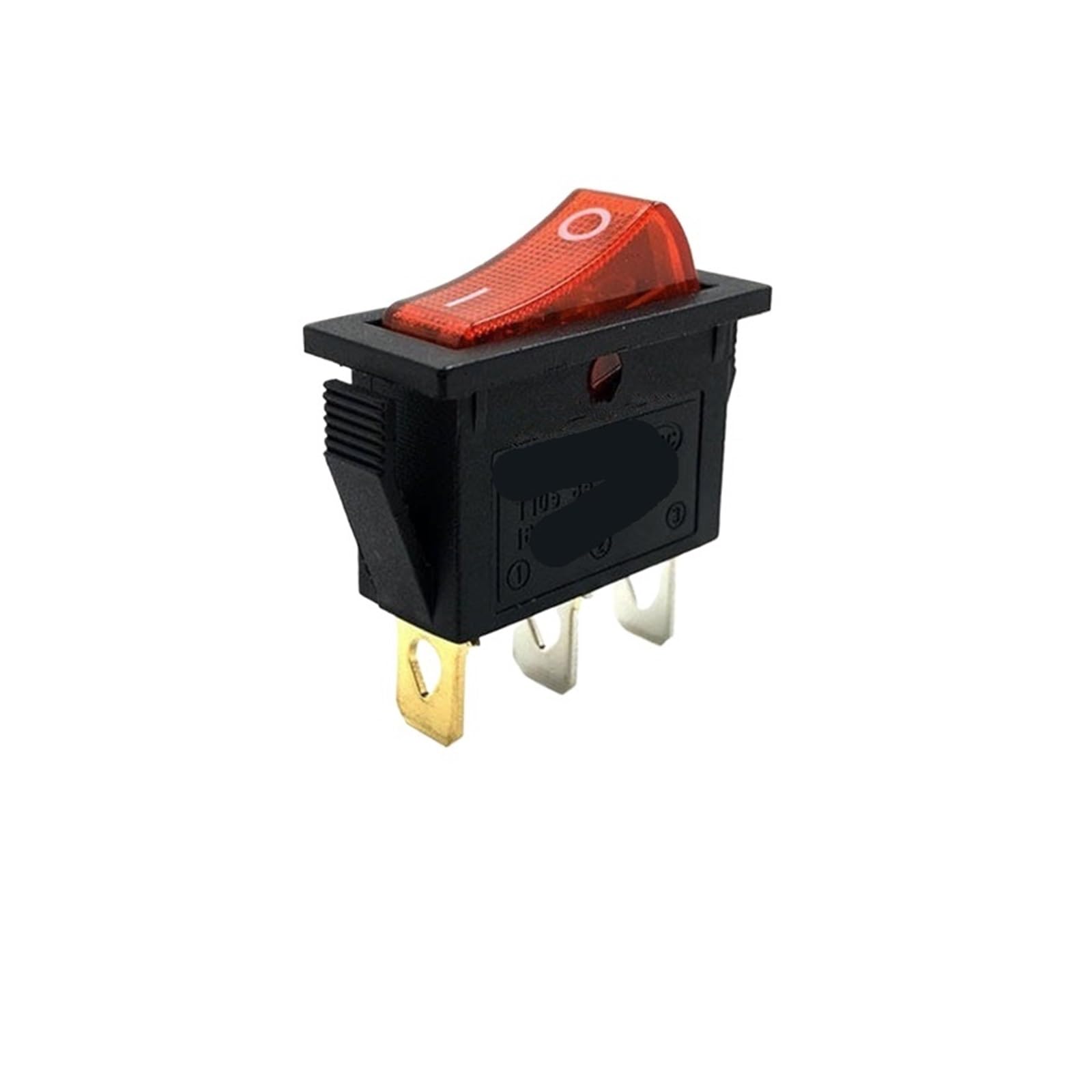 MCSEROST 1PCS 15A 250V/20A 125V AC rocker KCD3(KCD3-102N Red)