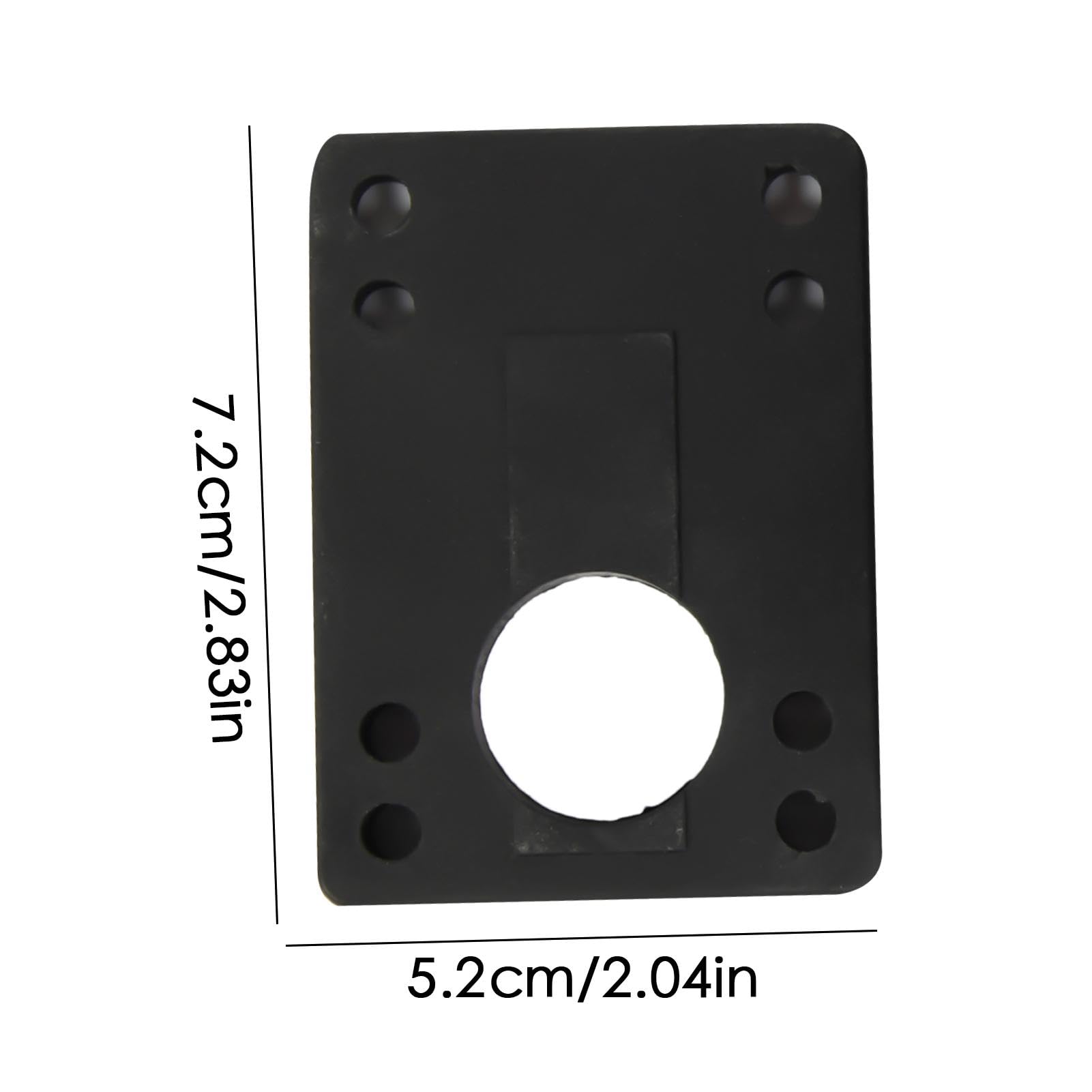 Générique Skateboard Shock Pads, Angle Wedge Riser Pads. Rubber Skateboard Pads. Wheelbite Prevention Pads. Shock Absorbers. Skateboard Riser Pads Soft Rubber 72x52mm/2.83 X 2.05inch