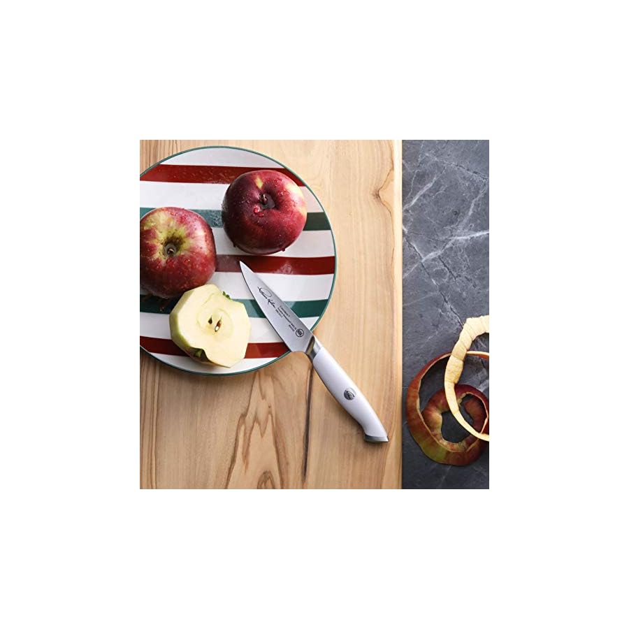 Cangshan Thomas Keller Signature Collection Swedish Powder Steel Forged, 3.5" Paring Knife, White