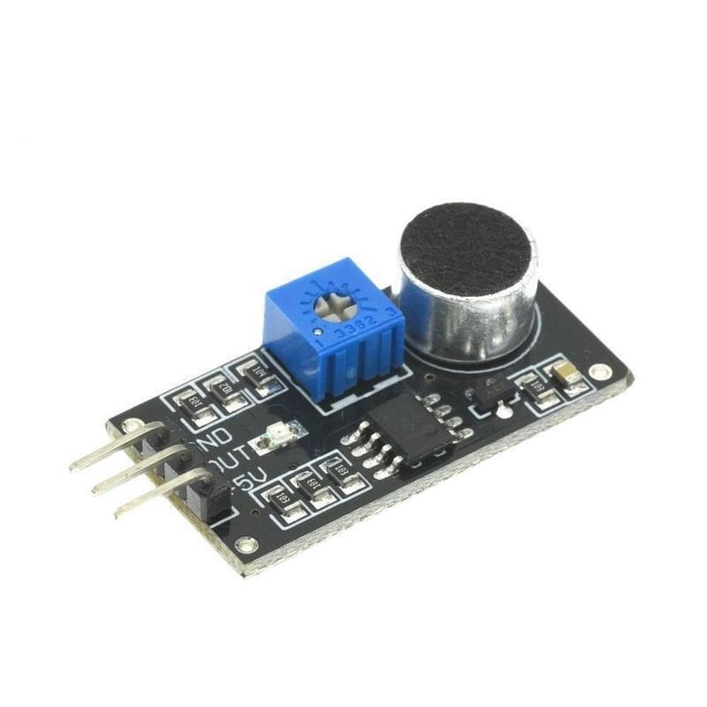 LM393 Sound Sensor Module 3 Pin Voice Sound Detection Sensor Amplifier Electret Microphone DIY Kit