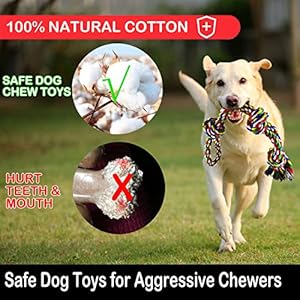 Dog Rope Toys for Large and Medium Aggressive Chewers 9 Pack Indestructible Dog Rope Toys Puppy Teeth Cleaning Toys Tug of War Dog Toy Heavy Duty Dental Cotton Rope Dog Toys Cucciolini Doodles Dog rope toys for large and medium aggressive chewers 9 pack indestructible dog rope toys puppy teeth cleaning toys tug of war dog toy heavy duty dental cotton rope dog toys cucciolini doodles