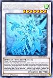 Yu-Gi-Oh! - Clear Wing Synchro Dragon (CROS-EN046) - Crossed Souls - 1st Edition - Ghost Rare