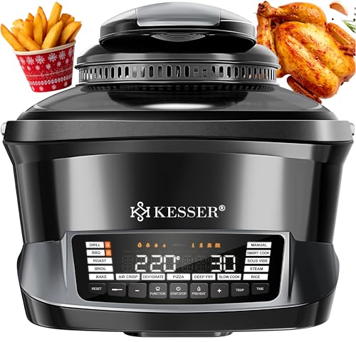 Multicuiseur KESSER® avec friteuse à air chaud 8 L et...