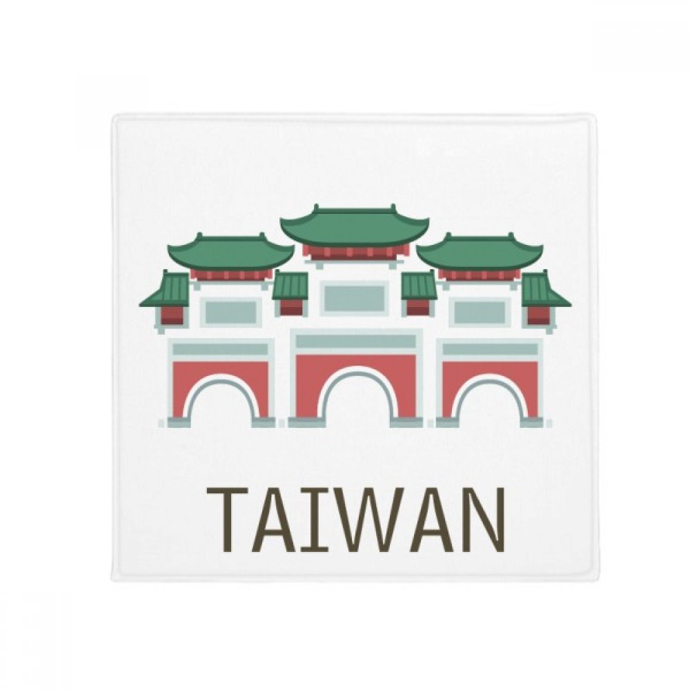 Tapis de bain Confucius Taiwan 60x60 cm cadeau original pour passionnés de voyage