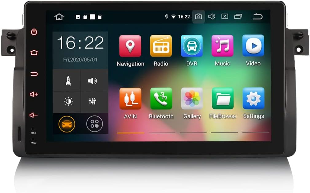 GONFEN Android 14 Autoradio Für BMW 3er E46 - 8-Kern, 4GB+64GB, Wireless CarPlay & Android Auto