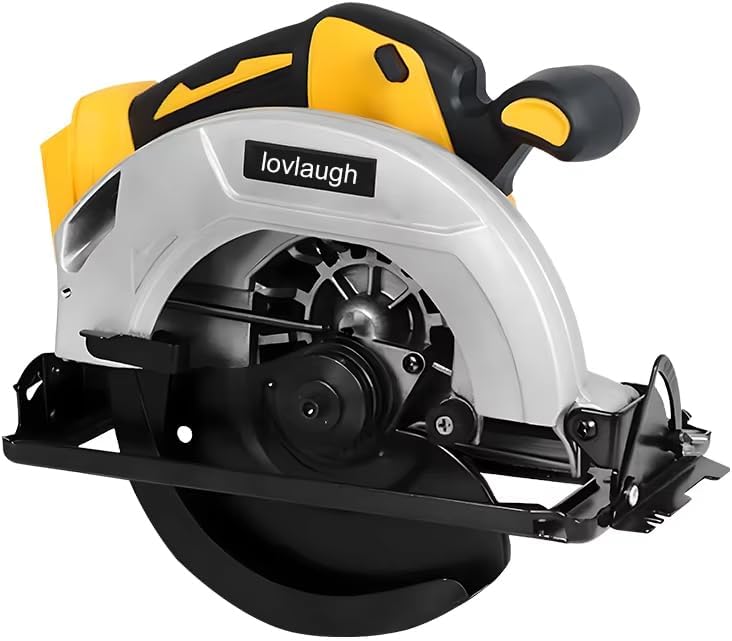 Sierra circular inalámbrica de 7-14 pulgadas, motor sin escobillas de 5300 RPM, corte de profundidad de 6-12 pulgadas con compatibilidad de batería