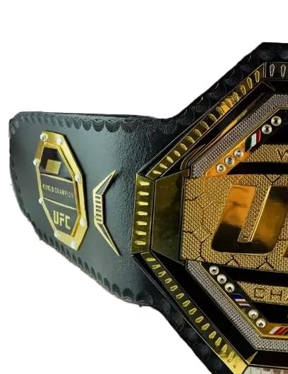 Zander Legacy UFC Heavyweight Championship Replica Belt - Adult Size Title Belt for Ultimate Fighting, 2mm