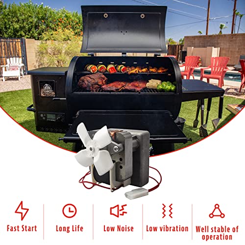 Upgraded 2.0RPM Auger Motor Replacement Parts for Traeger Pellet Grills & Pit Boss Pellet Grills & Camp Chef Smoker & Z Grills Pellet Smokers - Thumbnail 4