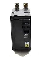 Vista 2 de Cuadrado D QOB220 perno en disyuntor 2P 20 amperios 120/240Vac/48Vdc