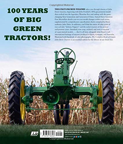 The Complete Book of Classic John Deere Tractors: The First 100 Years