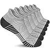 Aganear Athletic Running Socks, Sports Socks for Men Women, Cushioned Breathable Ankle Socks with Arch Support, 6 Pairs Aganear Athletic Running Socks, Sports Socks for Men Women, Cushioned Breathable Ankle Socks with Arch Support, 6 Pairs