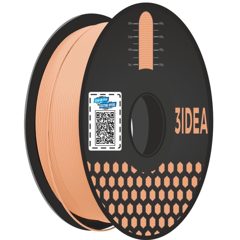 3Idea Premium PLA+ Skin 3D Printer Filament 1.75mm Dimensional Accuracy +/- 0.03mm Net Weight -750 Grams-image-34