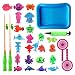 Produktbild Schimer Magnete Angelspiel Wasserspiel Badewannenspielzeug Lernspiel Angeln Spielzeug, Badespielzeug Wasserdichtes Spielzeug in der Badewanne zum Angelnlernen für Kinder ab 3 Jahre