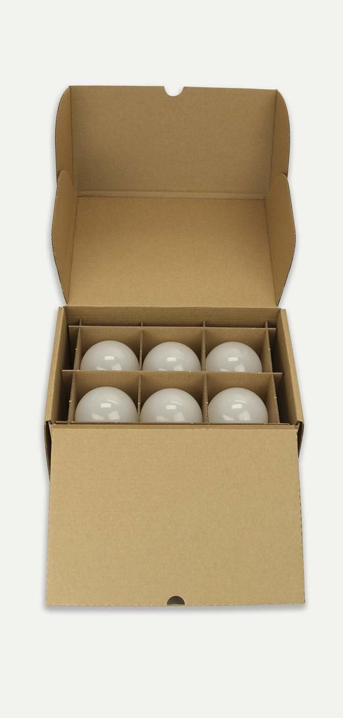 TCP 40W Equivalent LED Light, Non-Dimmable, Daylight (5000K) (Pack of 6)