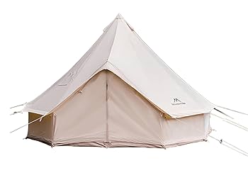 Amazon.co.jp: Mountainhiker ベル型テント 4M, 4-8人用 T/C