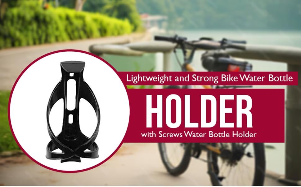 Generic Ilsha Lightweight and Strong Bike Water Bottle Holder with - Image 7